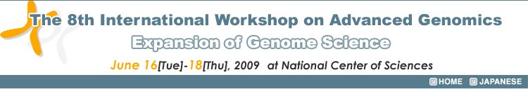 The 8th International Workshop on Advanced Genomics Expansion of Genome Science